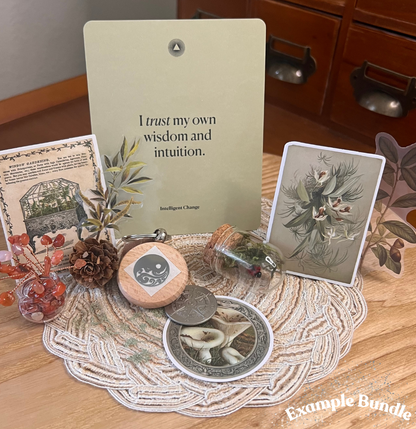 Red Crystal Tree & Ladybug Companion Bundle