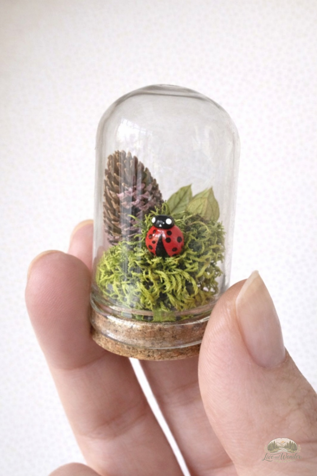 Red Crystal Tree & Ladybug Companion Bundle